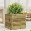 Image de vidaXL Jardinière 50x50x45,5 cm bois de pin imprégné847247
