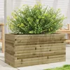 Image de Vidaxl JardiniÃ¨re 90x40x45,5 Cm Bois De Pin ImprÃ©gnÃ©