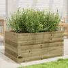 Image de Vidaxl JardiniÃ¨re 90x60x45,5 Cm Bois De Pin ImprÃ©gnÃ©