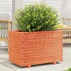 Image de Vidaxl JardiniÃ¨re Cire Marron 70x40x49,5 Cm Bois De Pin Massif