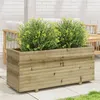 Image de vidaXL Jardinière 110x40x49,5 cm bois de pin imprégné847382