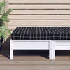 Image de Vidaxl JardiniÃ¨re Cire Marron 90x60x49,5 Cm Bois De Pin Massif
