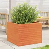 Image de vidaXL Jardinière cire marron 60x60x46 cm bois de pin massif3282411