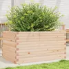 Image de Vidaxl JardiniÃ¨re 90x60x46 Cm Bois De Pin Massif