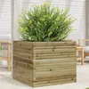 Image de vidaXL Vidaxl Jardinière 80x80x68,5 Cm Bois De Pin Imprégné