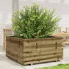 Image de vidaXL Vidaxl Jardinière 90x90x49,5 Cm Bois De Pin Imprégné