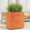 Image de vidaXL Jardinière cire marron 70x40x72 cm bois de pin massif3282631