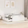Image de vidaXL Cadre de lit sans matelas blanc 120x190 cm bois de pin massif3282361
