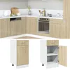 Image de vidaXL Armoire de plancher tiroir chÃªne sonoma bois d'ingÃ©nierie