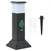 Image de vidaXL Colonne de prise d'extérieur avec lampe et piquet à 2 voies4010099