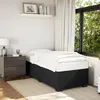 Image de vidaXL Cadre de lit sans matelas noir 90x200 cm velours