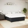 Image de vidaXL Cadre de lit sans matelas noir 200x200 cm velours3284657