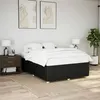 Image de vidaXL Cadre de lit sans matelas noir 140x190 cm tissu