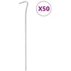Image de vidaXL Piquets de tente 50 pcs 23 cm Ø4 mm acier galvanisé4009330