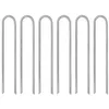 Image de vidaXL Piquets de tente 6 pcs en forme de U 30 cm Ø7mm acier galvanisé4009345
