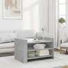 Image de vidaXL Table basse gris béton 80x50x50 cm bois d'ingénierie848342