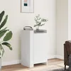 Image de vidaXL Buffet blanc 45x35x75 cm bois d'ingénierie848395