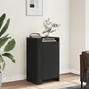 Image de Vidaxl Buffet Noir 45x35x75 Cm Bois D'IngÃ©nierie