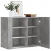 Image de vidaXL Vidaxl Armoire Murale Gris Béton 75x35x60 Cm Bois D'ingénierie