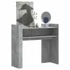 Image de vidaXL Table console gris béton 100x35x90 cm bois d'ingénierie848468