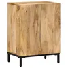 Image de Vidaxl Buffet 53x35x72 Cm Bois Massif De Manguier