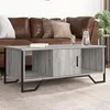 Image de vidaXL Table basse sonoma gris 100x51x40 cm bois d'ingénierie848492