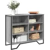 Image de vidaXL Buffet sonoma gris 91x35,5x74,5 cm bois d'ingÃ©nierie