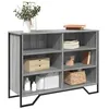 Image de vidaXL Buffet sonoma gris 101x35,5x74,5 cm bois d'ingénierie848557