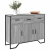 Image de vidaXL Buffet sonoma gris 97x32,5x74,5 cm bois d'ingÃ©nierie