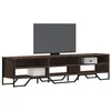Image de vidaXL Meuble TV chêne marron 180x34x41 cm bois d'ingénierie848578