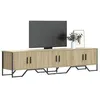 Image de vidaXL Meuble TV chêne sonoma 180x34x41 cm bois d'ingénierie848590