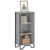 Image de vidaXL Bibliothèque sonoma gris 50x31x106 cm bois d'ingénierie848607