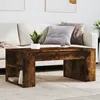 Image de vidaXL Vidaxl Table Basse Chêne Fumé 102x55x42 Cm Bois D'ingénierie