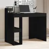 Image de vidaXL vidaXL Bureau noir 103,5x56,5x94 cm bois d'ingénierie