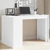 Image de vidaXL Vidaxl Bureau Blanc 123,5x73,5x75 Cm Bois D'ingénierie