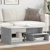 Image de vidaXL Table basse gris béton 102x55x35 cm bois d'ingénierie848013