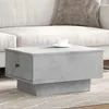 Image de vidaXL Table basse gris béton 60x45x31 cm bois d'ingénierie848083