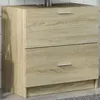 Image de vidaXL Armoire d'évier chêne sonoma 59x37x59 cm bois d'ingénierie848110