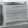 Image de vidaXL Armoire d'évier sonoma gris 78x37x59 cm bois d'ingénierie848120