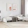 Image de vidaXL Cadre de lit blanc 100x200 cm bois d'ingénierie