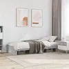 Image de vidaXL Cadre de lit sonoma gris 100x200 cm bois d'ingénierie