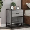 Image de vidaXL Tables de chevet 2 pcs sonoma gris 40x31x50 cm bois ingÃ©nierie