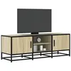Image de vidaXL Meuble TV chêne sonoma 120x35x41 cm bois d'ingénierie et métal848840