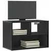 Image de vidaXL Meuble TV noir 60x31x39,5 cm bois d'ingénierie et métal848914