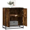 Image de vidaXL Buffet chêne fumé 68x35x76 cm bois d'ingénierie848991