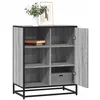 Image de vidaXL Buffet sonoma gris 62x35x76 cm bois d'ingÃ©nierie