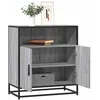 Image de vidaXL Buffet sonoma gris 68x35x76 cm bois d'ingÃ©nierie