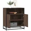 Image de vidaXL Buffet chêne marron 68x35x76 cm bois d'ingénierie849003