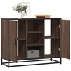 Image de vidaXL Buffet chÃªne marron 92x35x76 cm Bois d'ingÃ©nierie