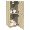 Image de vidaXL Armoire de salle de bain Chêne sonoma 30x30x80 cm Aggloméré849634